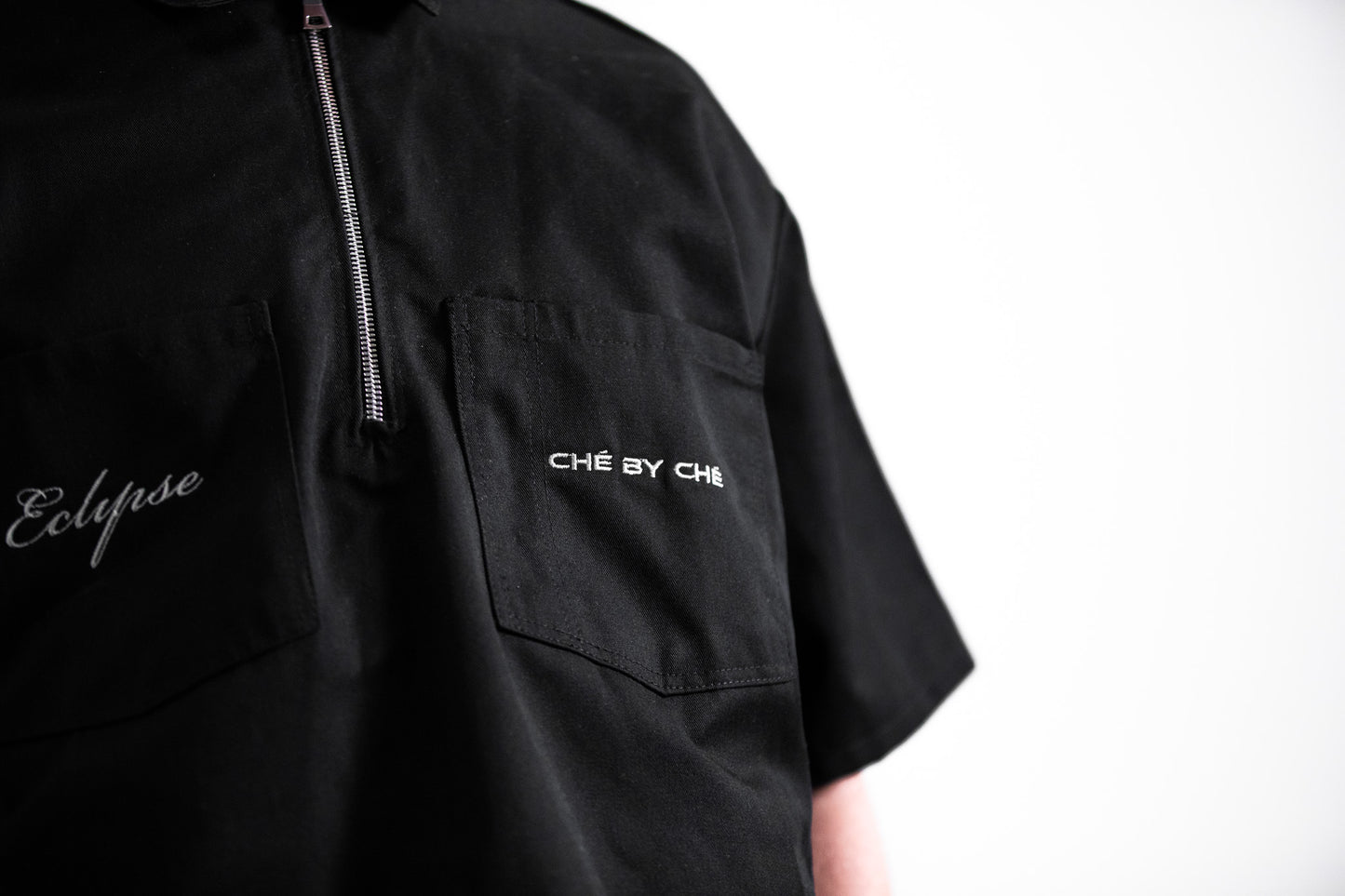 ET93 ECLIPSE ZIPPER T-SHIRT